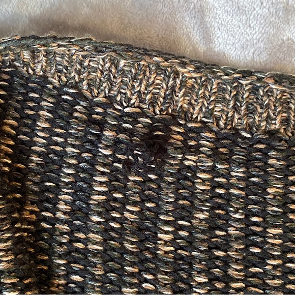 🎉M. Rena Cocoon Sweater, OS, Black/Brown - Picture 5 of 5